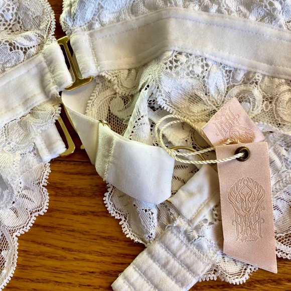 We are Hah Bralette & Panty Set *white - Picture 7 of 8